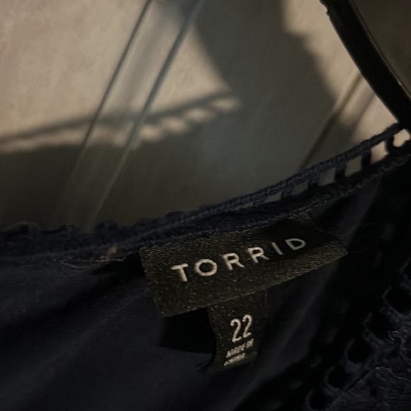 Torrid blue dress.  No longer fit. - Picture 2 of 3